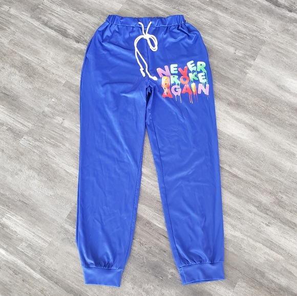 Never Broke Again | YoungBoy | Sweat Suit Bottoms - Picture 1 of 4